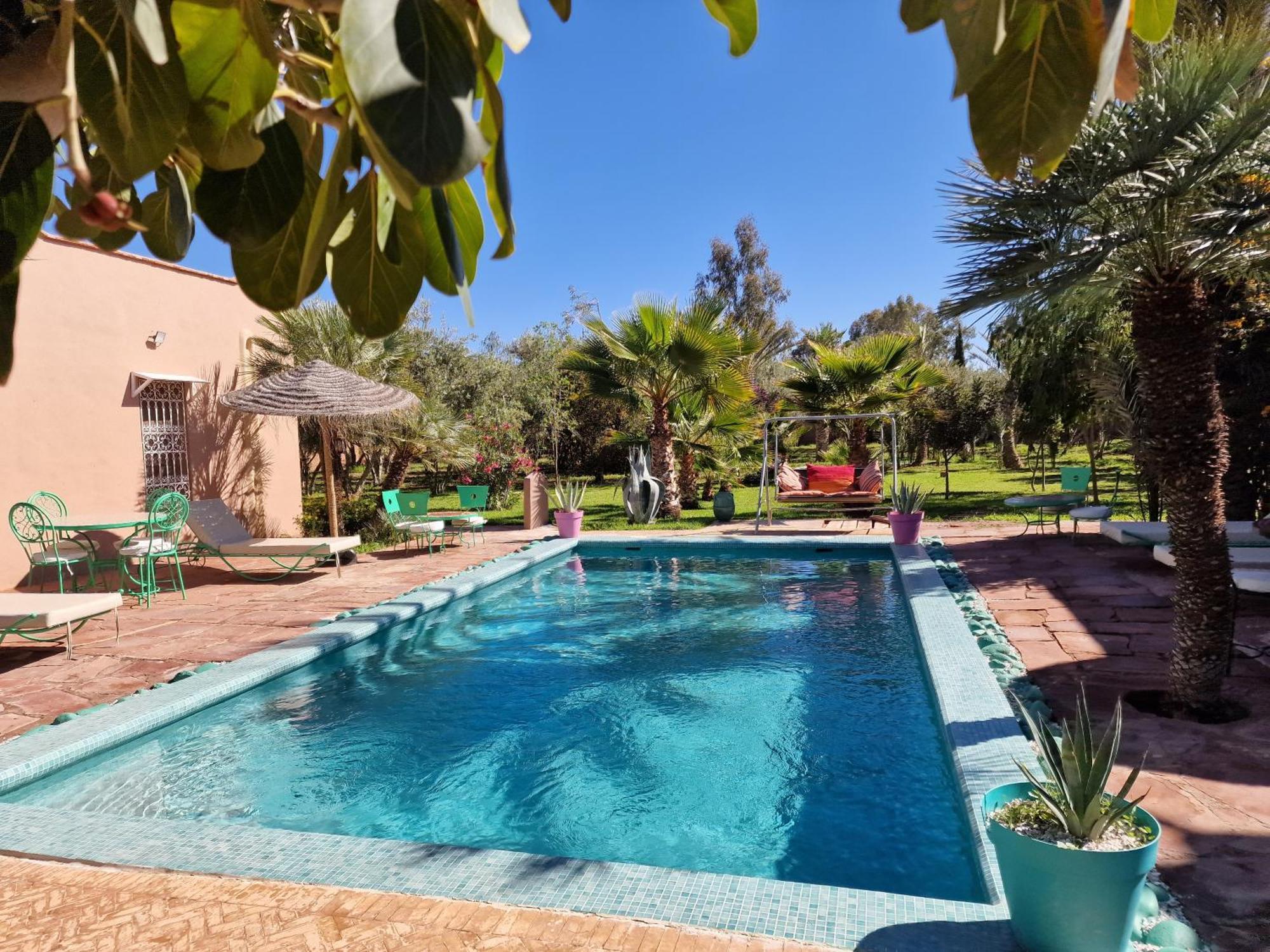Manzal Lahbab, 2Villas 2Bungalows 2Piscines Et Jardins Ouled Jelal 외부 사진