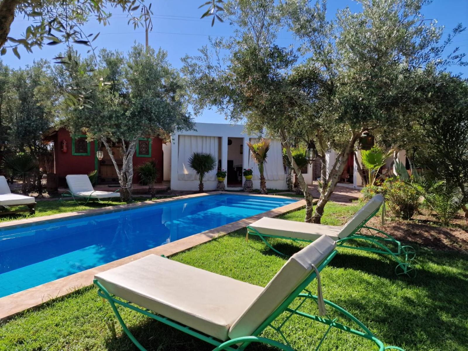 Manzal Lahbab, 2Villas 2Bungalows 2Piscines Et Jardins Ouled Jelal 외부 사진