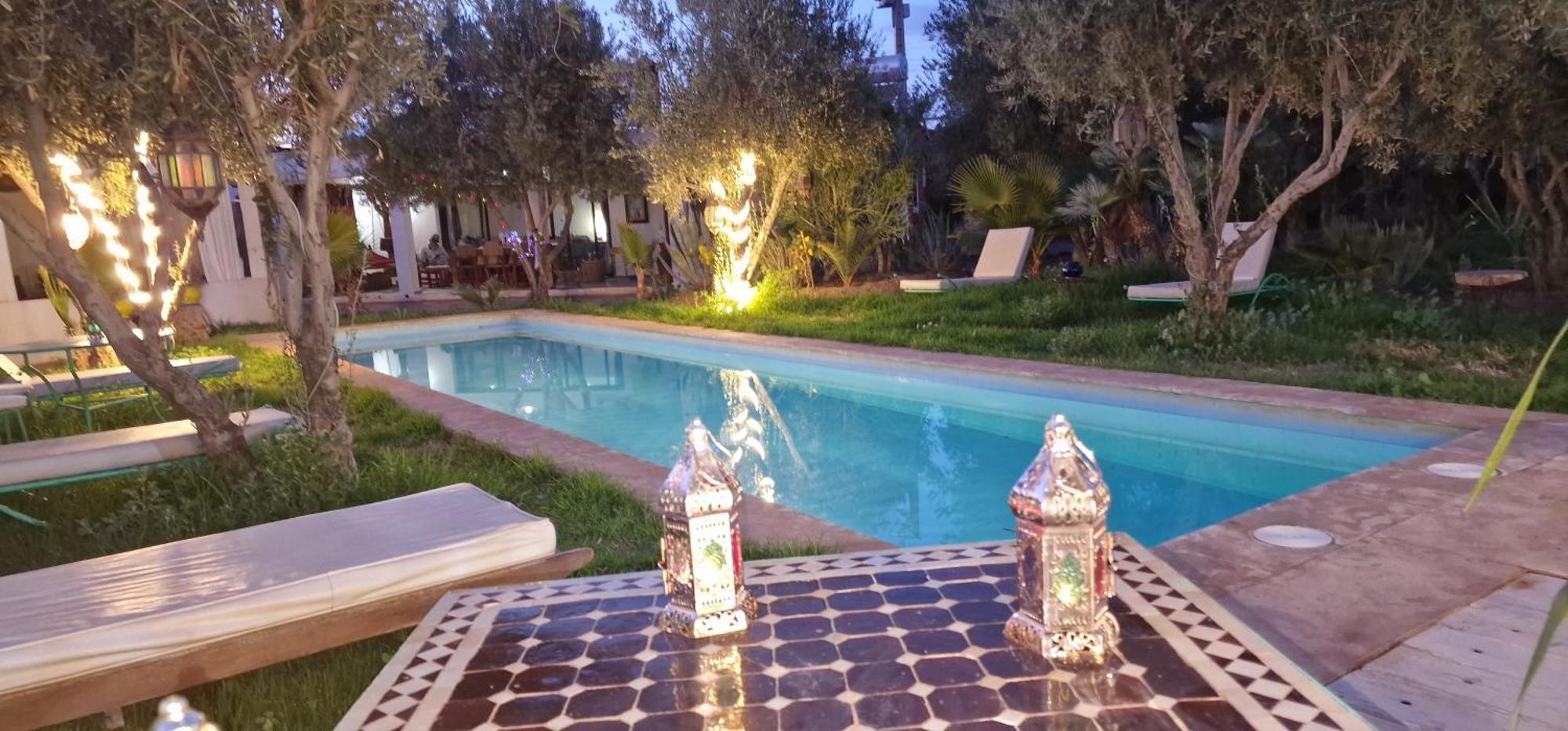 Manzal Lahbab, 2Villas 2Bungalows 2Piscines Et Jardins Ouled Jelal 외부 사진