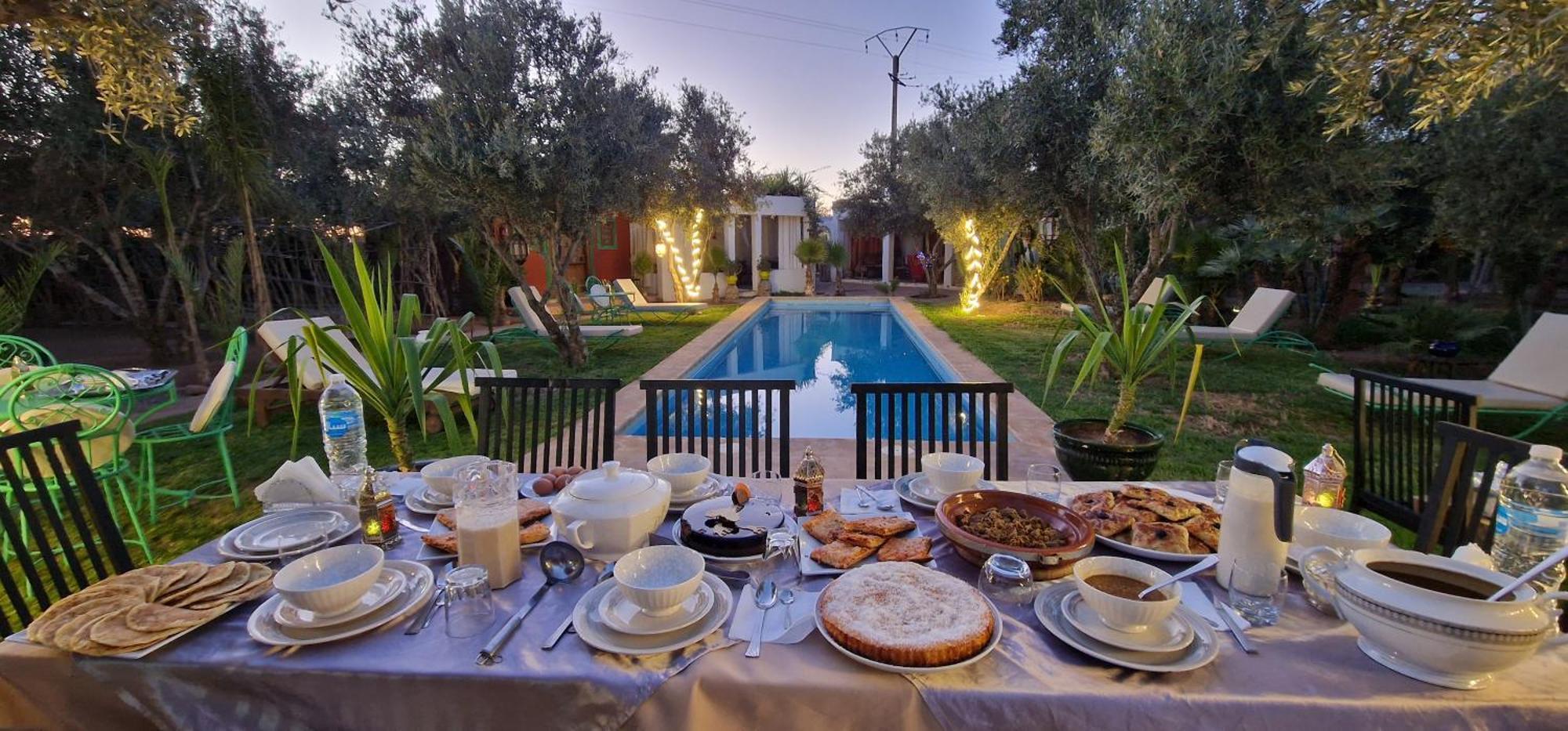 Manzal Lahbab, 2Villas 2Bungalows 2Piscines Et Jardins Ouled Jelal 외부 사진