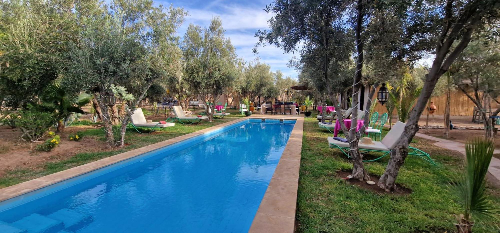 Manzal Lahbab, 2Villas 2Bungalows 2Piscines Et Jardins Ouled Jelal 외부 사진